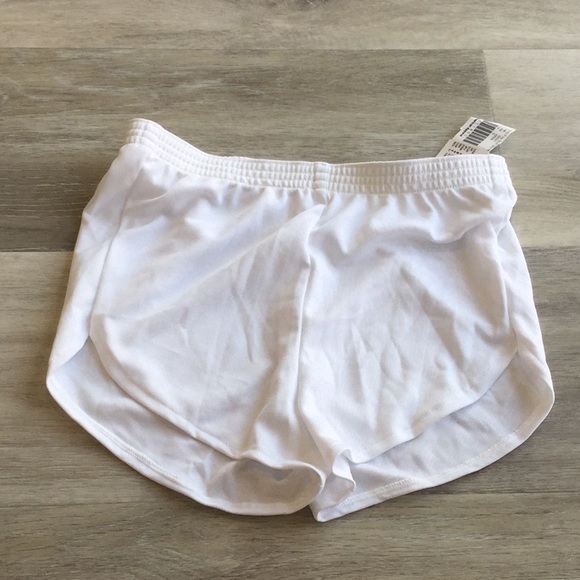 New American Apparel Poly Shorts White - Picture 2 of 3